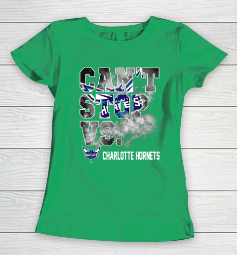 NBA Charlotte Hornets Basketball Can't Stop Vs Women's T-Shirt 5