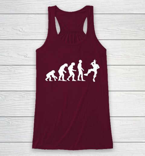 Fortnite Tshirt Human Evolution Take That L Emote Dance Racerback Tank 2