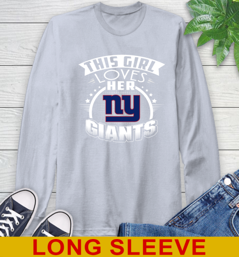 New York Giants NFL Football This Girl Loves Her Team 60