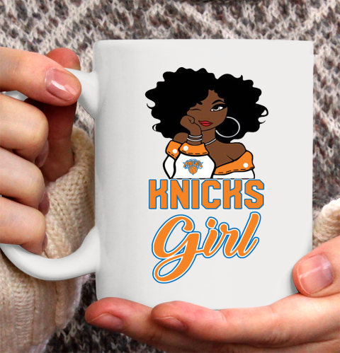 New York Knicks Girl NBA Ceramic Mug 11oz 4