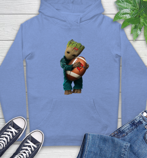 NFL Groot Guardians Of The Galaxy Football Sports Tampa Bay Buccaneers Hoodie 11