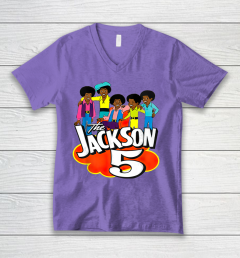 The Jackson 5 V-Neck T-Shirt 8