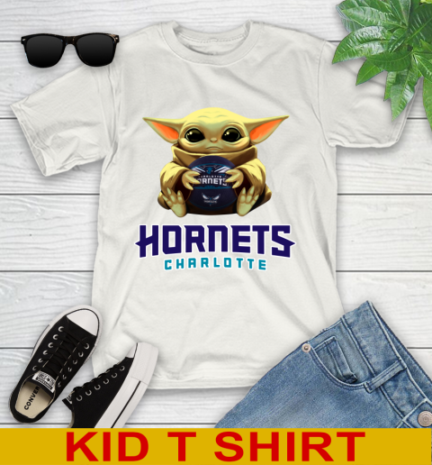 NBA Basketball Charlotte Hornets Star Wars Baby Yoda Shirt 101