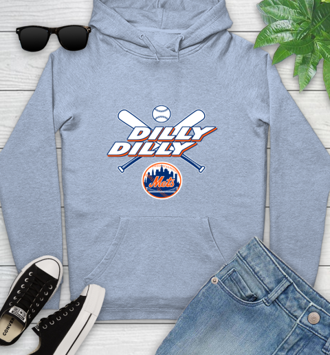 MLB New York Mets Dilly Dilly Baseball Sports Youth Hoodie 10
