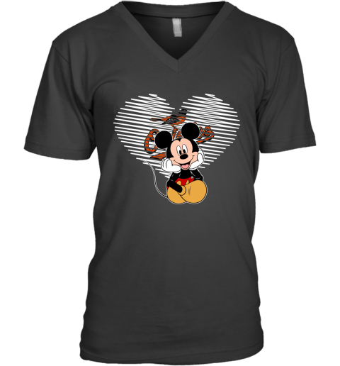 MLB Baltimore Orioles The Commissioner's Trophy Mickey Mouse Disney  Baseball T Shirt - Rookbrand