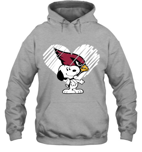twlw happy christmas with arizona cardinals snoopy hoodie 23 front sport grey