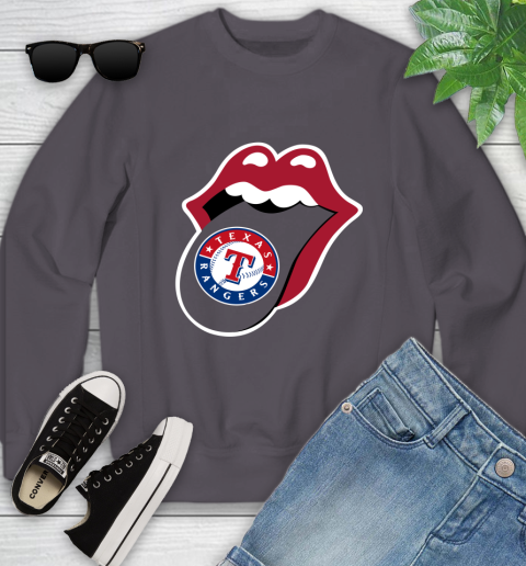 Texas Rangers MLB Baseball Lips I Root For My Team Adoring Fan 120