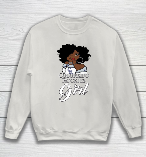 Colorado Rockiess Girl MLB Sweatshirt 10