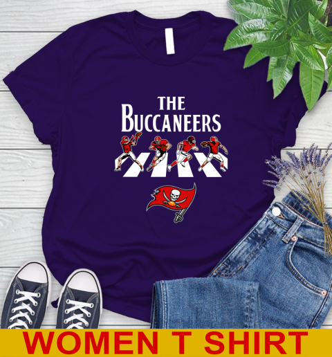 NFL Football Tampa Bay Buccaneers The Beatles Rock Band Shirt Women's T-Shirt 4