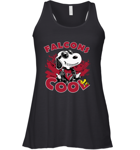 Atlanta Falcons Snoopy Joe Cool We're Awesome Racerback Tank