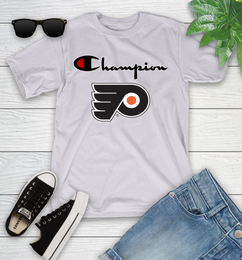 NHL Hockey Philadelphia Flyers Champion Shirt Youth T-Shirt 2