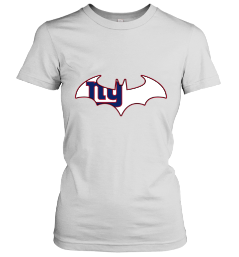 We Are The New York Giants Batman NFL Mashup Women's T-Shirt