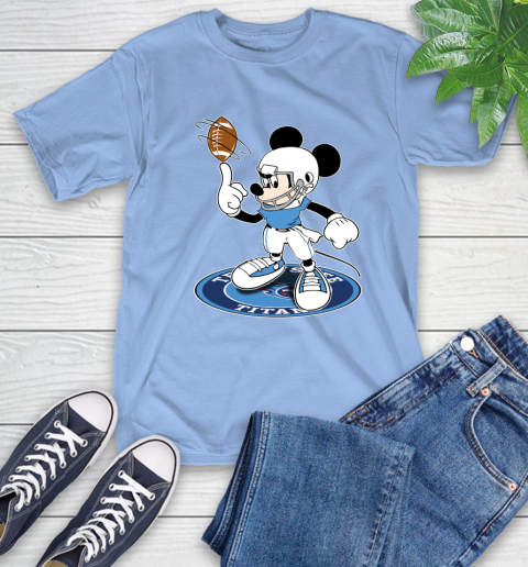 NFL Football Tennessee Titans Cheerful Mickey Disney Shirt T-Shirt 12