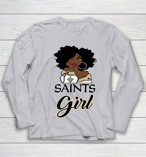 New Orleans Saints Girl NFL Youth Long Sleeve 5