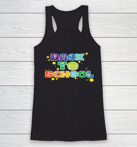 Back to School Teachers and Students funny Back to School Racerback Tank