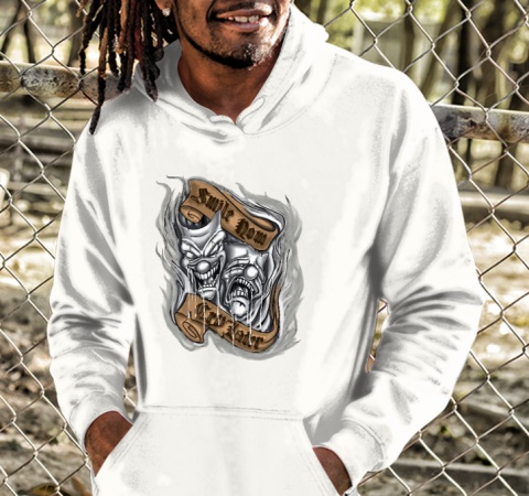 Clown Smile Now Cry Later Hoodie nqz5 clown smile now cry later hoodie 23 front ash