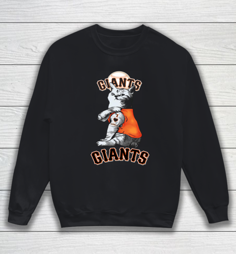 MLB Baseball My Cat Loves San Francisco Giants Sweatshirt