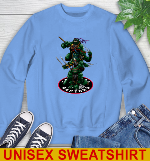 NBA Basketball Toronto Raptors Teenage Mutant Ninja Turtles Shirt Sweatshirt 11