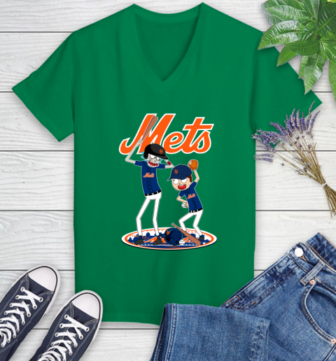 MLB New York Mets Rick And Morty Baseball 81