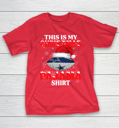 Dallas Cowboys This Is My Christmas Pajama Shirt NFL T-Shirt 9