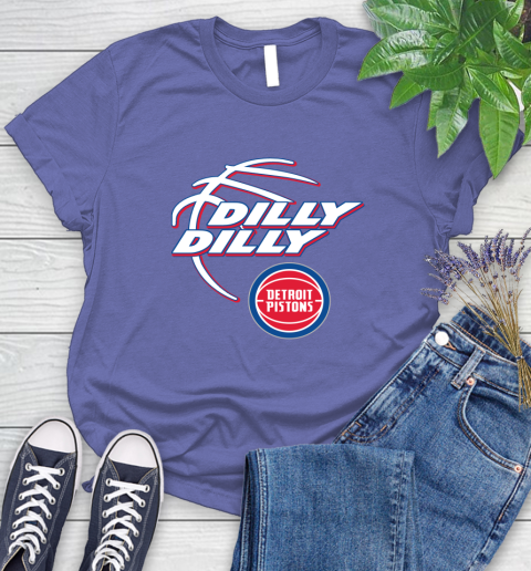 NBA Detroit Pistons Dilly Dilly Basketball Sports Women's T-Shirt 11