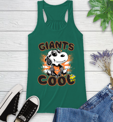MLB Baseball San Francisco Giants Cool Snoopy Shirt Racerback Tank 4