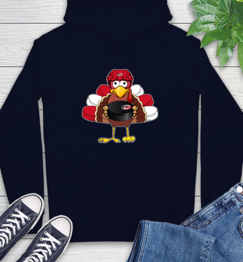 Carolina Hurricanes Turkey Thanksgiving Day Hoodie 4