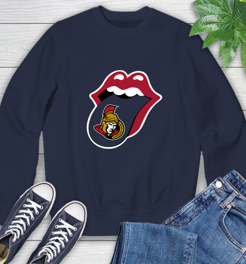 Ottawa Senators NHL Hockey Lips I Root For My Team Adoring Fan 27