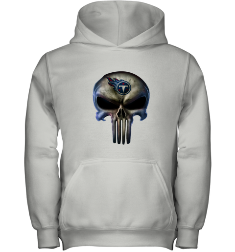 Tennessee Titans The Punisher Mashup Football Youth Hoodie