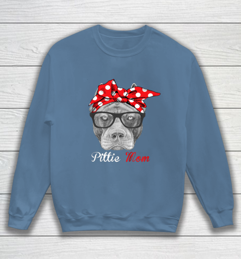 Dog Mom Shirt Pittie Mom Shirt for Pitbull Dog Lovers Mothers Day Sweatshirt 6