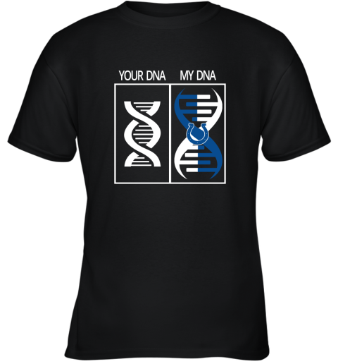 My DNA Is The Indianapolis Colts Football NFL Youth T-Shirt