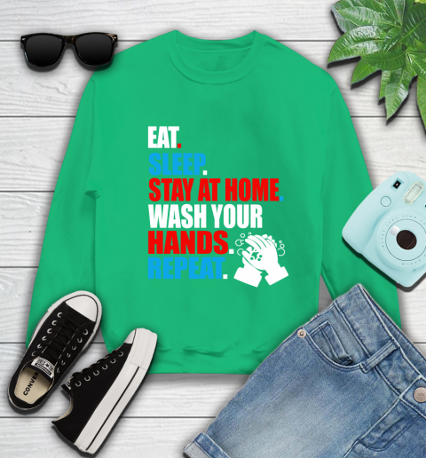 Coronavirus Shirt  Eat Sleep Stay At Home Wash Your Hands Repeat Shirt 31