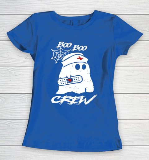 Boo Boo Crew Nurse Ghost Funny Halloween Costume Gift Long Sleeve T Shirt.D2SMT7UJCV Women's T-Shirt 8