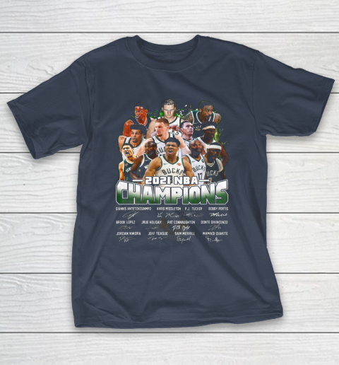 Milwaukee Bucks Championship shirt Milwaukee Basketball Bucks Finals 2021 T-Shirt 3