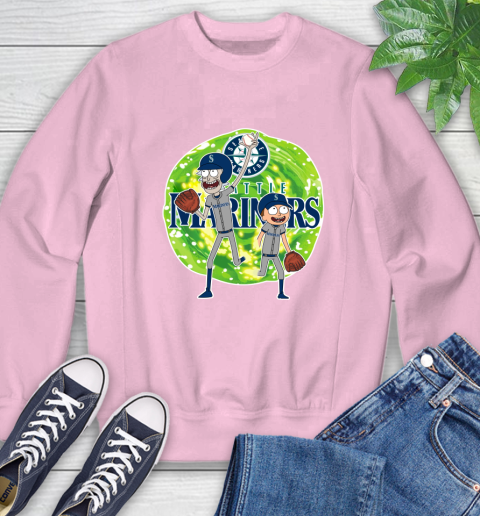 MLB Seattle Mariners Rick And Morty Baseball Sports Sweatshirt 9