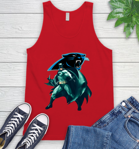 NFL Batman Football Sports Carolina Panthers Tank Top 6