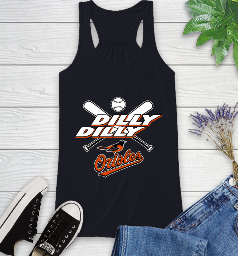 MLB Baltimore Orioles Dilly Dilly Baseball Sports Racerback Tank 10