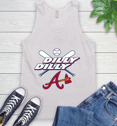 MLB Atlanta Braves Dilly Dilly Baseball Sports Tank Top
