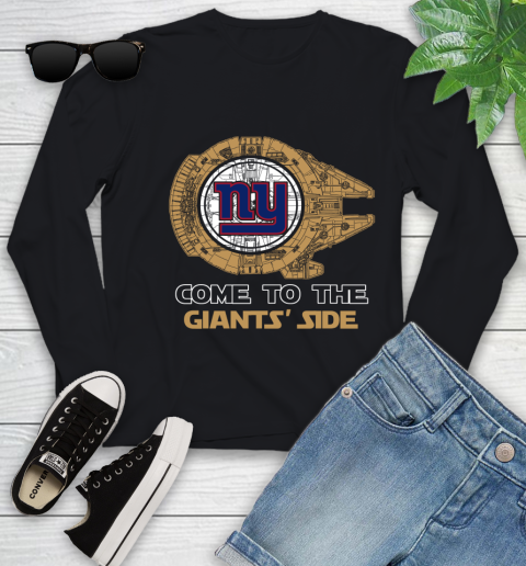 NFL Come To The New York Giants Wars Football Sports Youth Long Sleeve