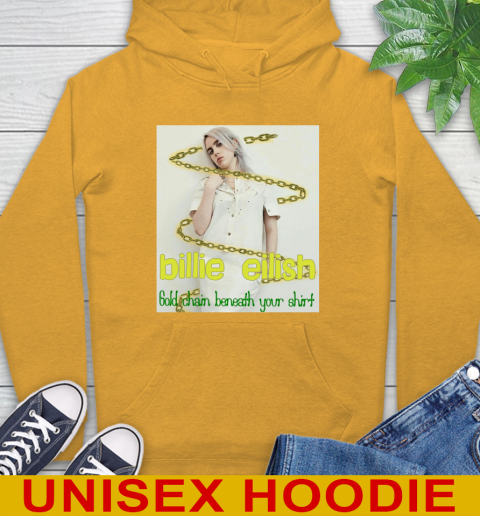 Billie Eilish Gold Chain Beneath Your Shirt 15