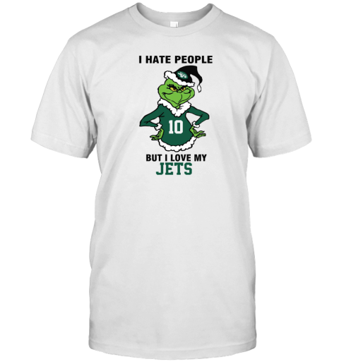 I Hate People But I Love My Jets New York Jets NFL Teams T-Shirt