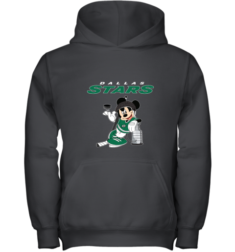 Mickey Dallas Stars With The Stanley Cup Hockey NHL Youth Hoodie