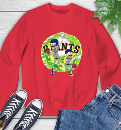 MLB San Francisco Giants Rick And Morty Baseball Sports Sweatshirt 10