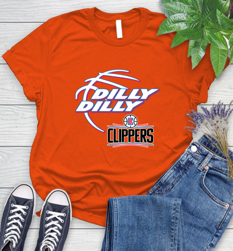 NBA Los Angeles Clippers Dilly Dilly Basketball Sports Women's T-Shirt 4