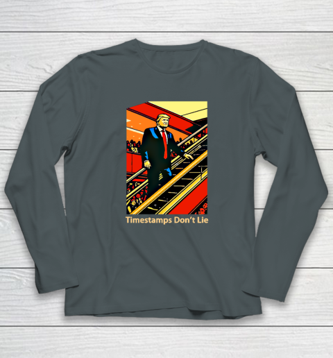 Rattle Trap 1776 Knew Before You Escalator Truth Long Sleeve T-Shirt 3