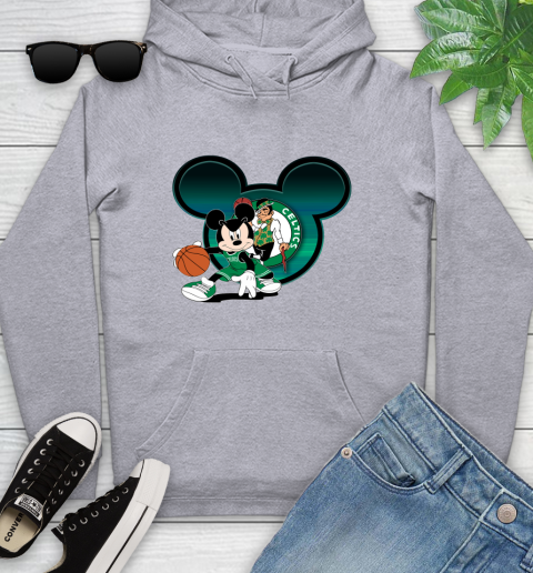 NBA Boston Celtics Mickey Mouse Disney Basketball Youth Hoodie 6