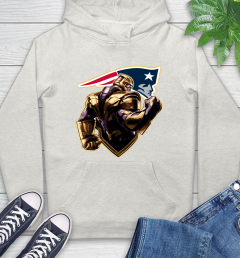 NFL Thanos Avengers Endgame Football Sports New England Patriots Hoodie 12