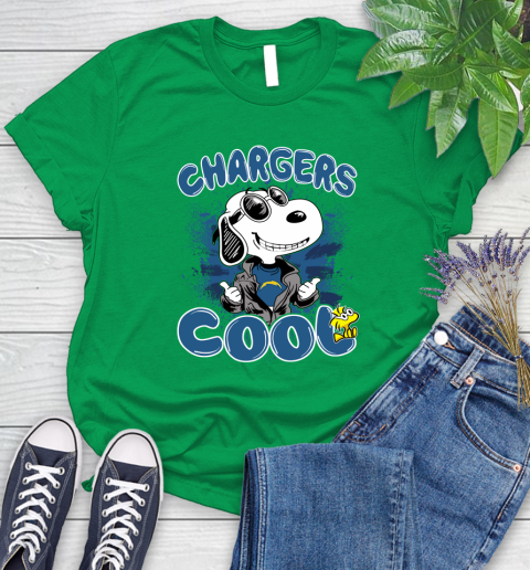 NFL Football Los Angeles Chargers Cool Snoopy Shirt Women's T-Shirt 7