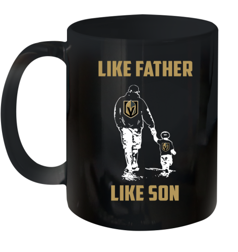 Vegas Golden Knights NHL Hockey Like Father Like Son Sports Ceramic Mug 11oz