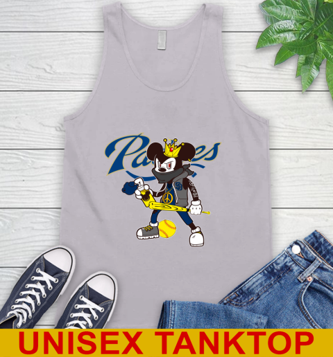 San Diego Padres MLB Baseball Mickey Peace Sign Sports Tank Top 4